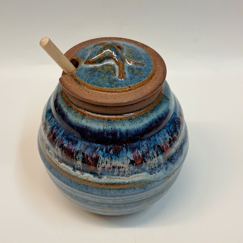#240120 Honey Pot Blue $18 at Hunter Wolff Gallery